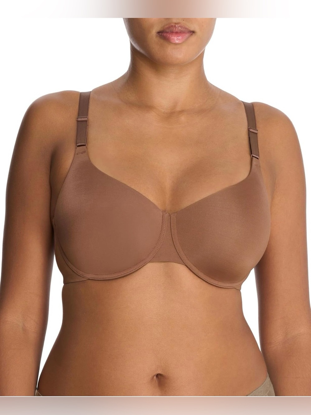 Natori Women's Liquid Full Fit Contour Underwire, Nutmeg, Size 30D